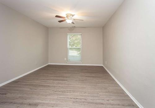 room with hardwood floors